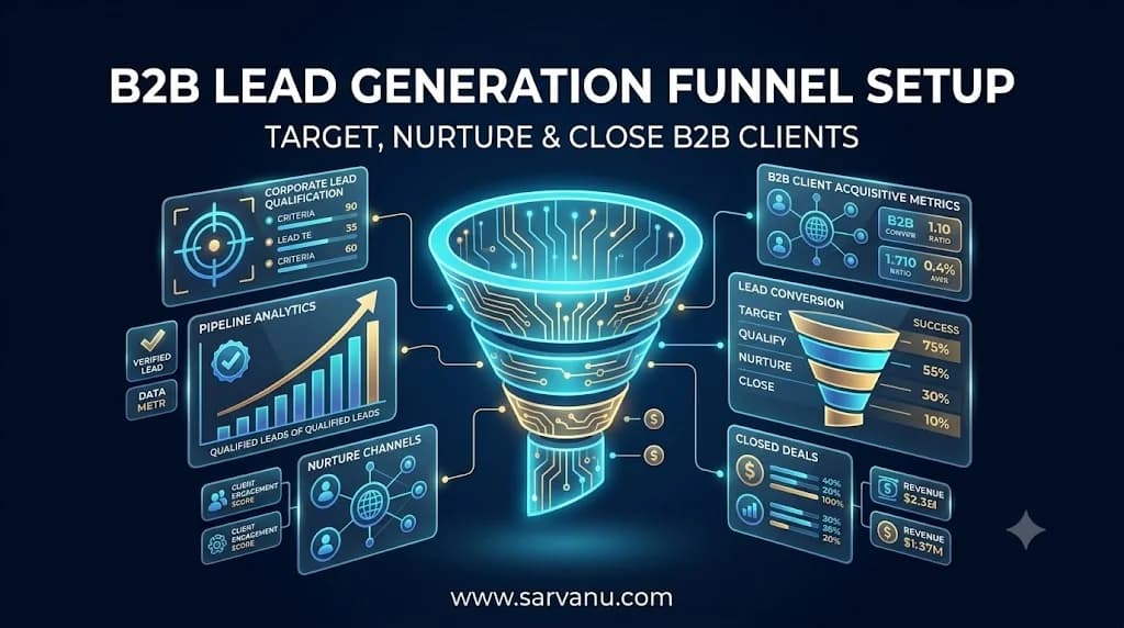 Stop Leaking Pipeline! Build a High-Converting B2B Lead Gen Funnel TODAY