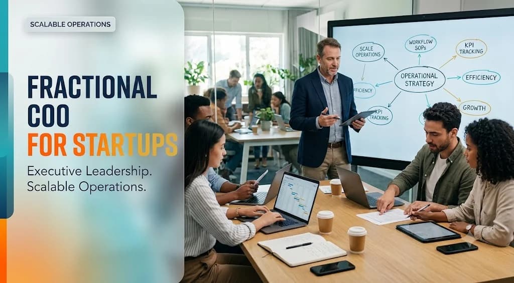 Fractional COO for Startups: Scaling Operations Without Executive Overhead
