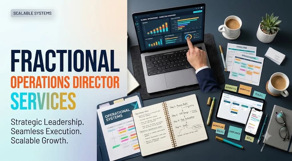 Scaling Business Architecture: The Strategic Advantage of Fractional Operations Director Services