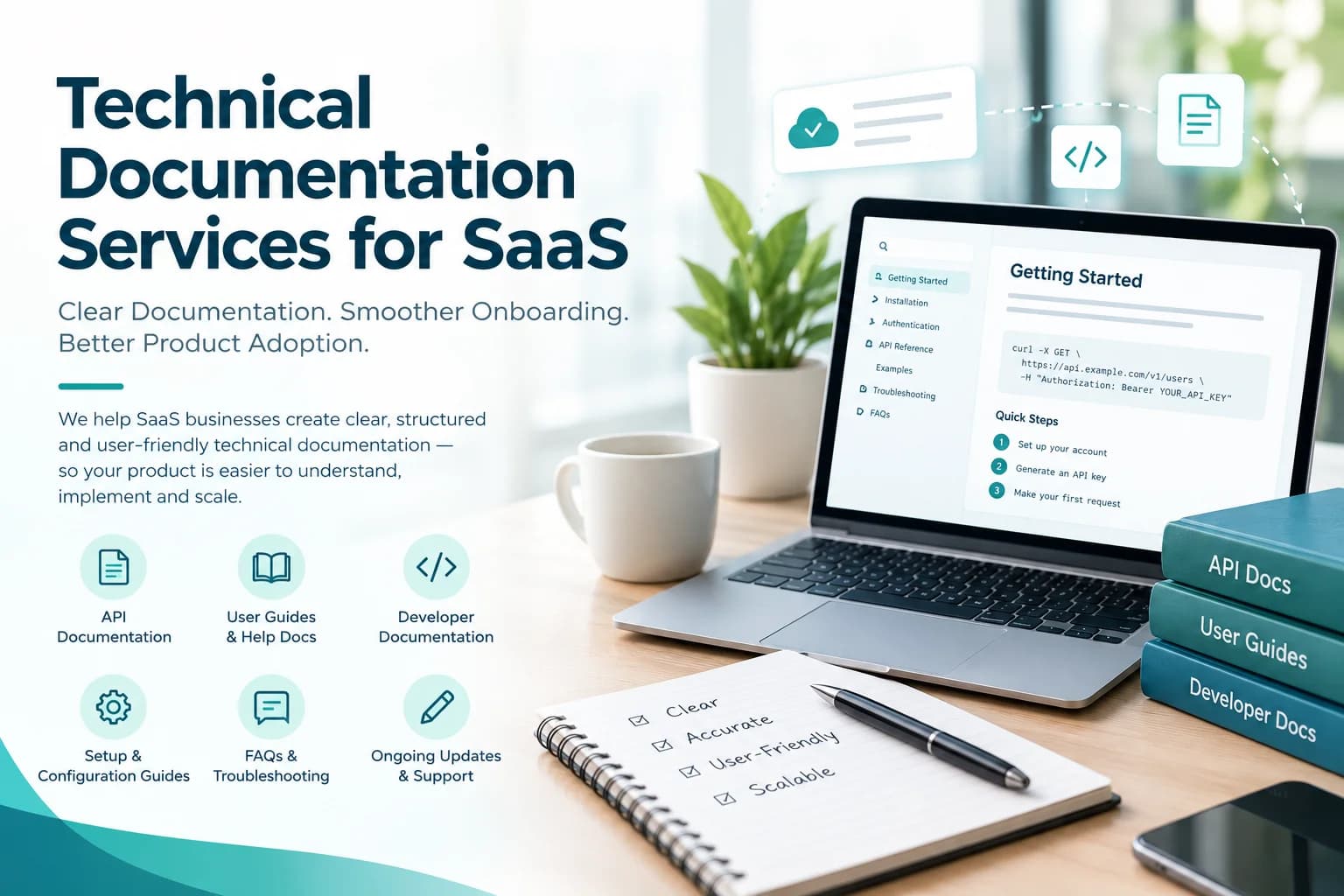 Scale Your SaaS Product with Professional Technical Documentation Services