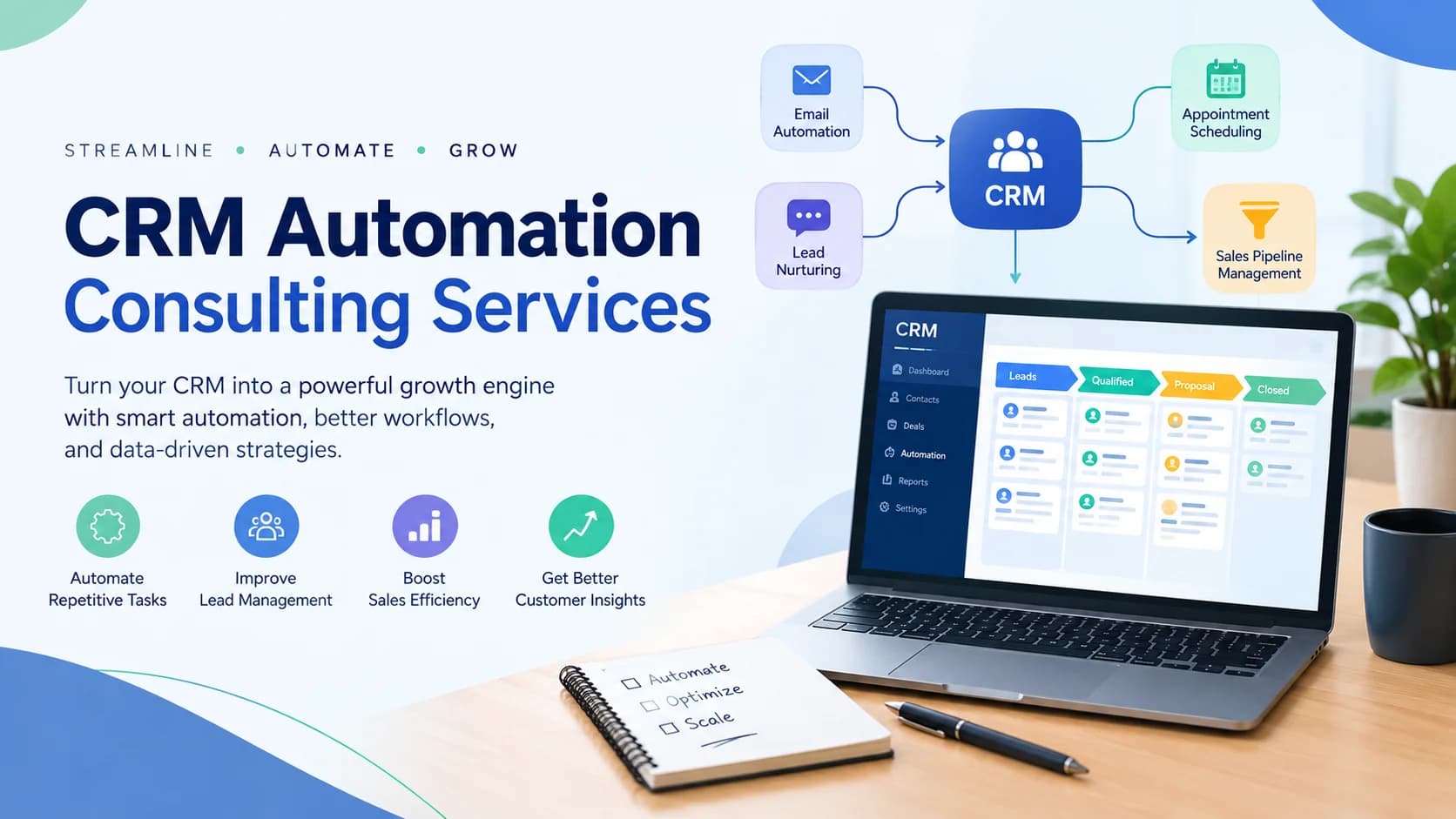 Architecting Growth: Enterprise CRM Automation Consulting Services